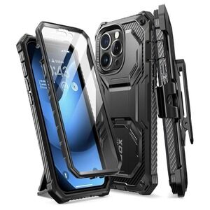 i-Blason Armorbox Black Bumper Case for iPhone 13 Pro